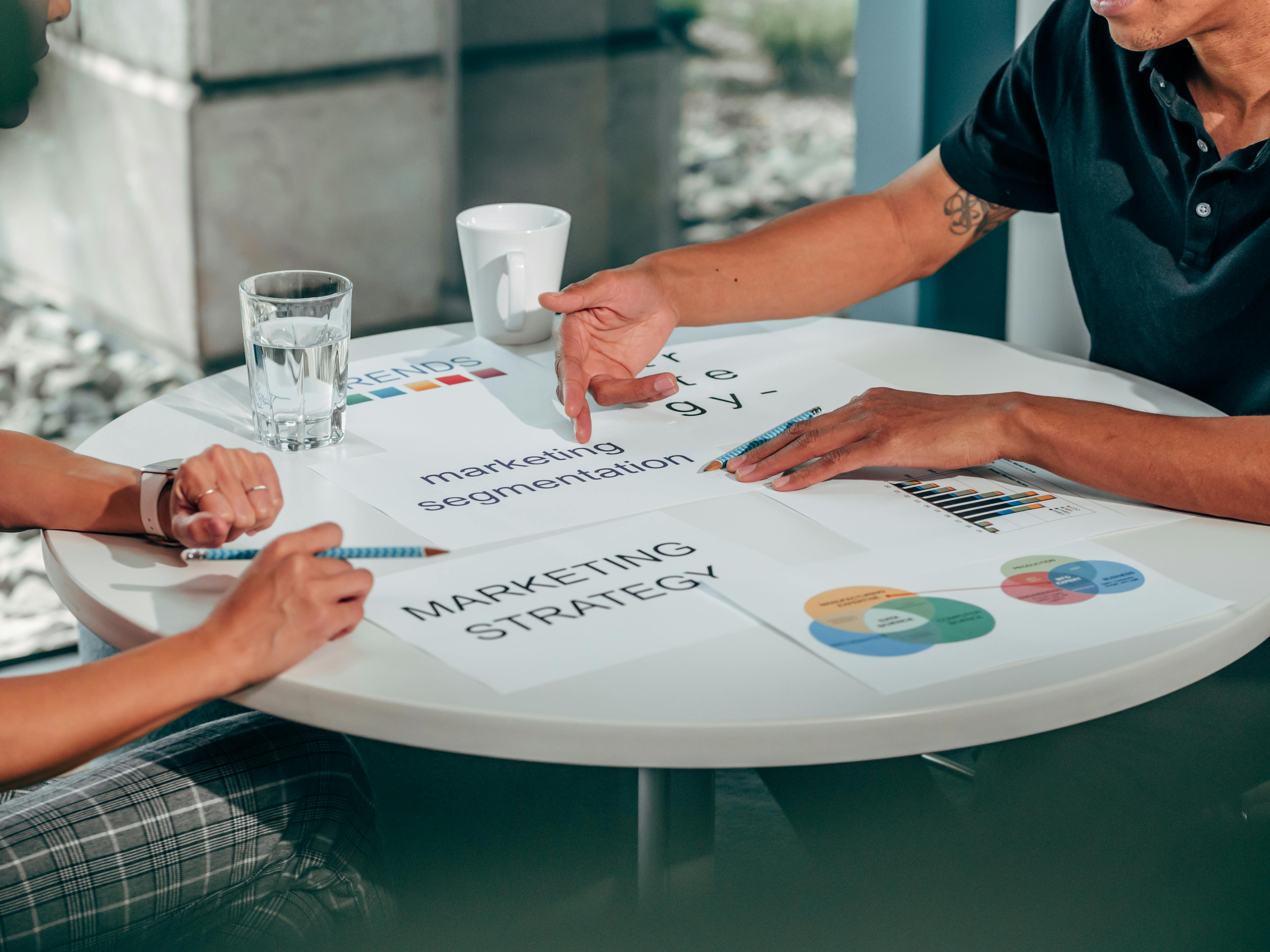 Content Marketing - Content creation workspace